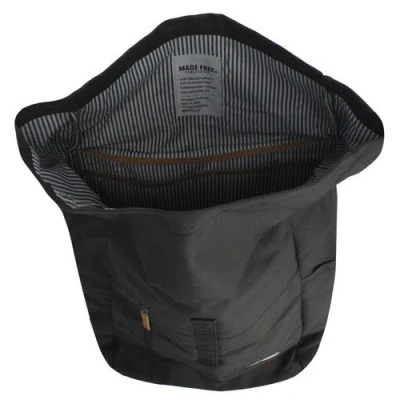 Made Free Roll Top Pack Backpack In Charcoal