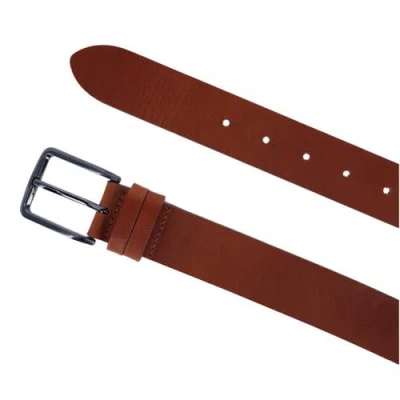 Ibex England Casual 35mm Belt With Double Loop Keeper In Tan