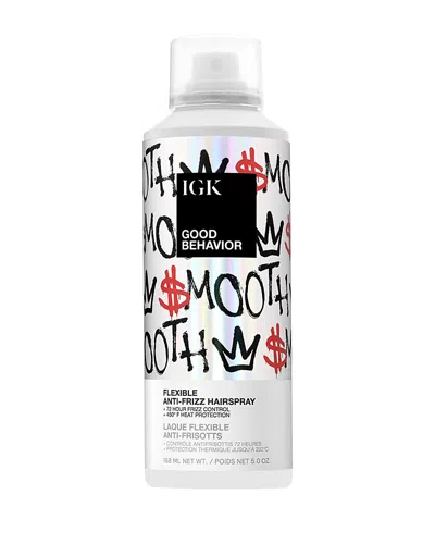 Igk Hair Good Behavior Flexible Anti Frizz Hairspray 5 Oz.