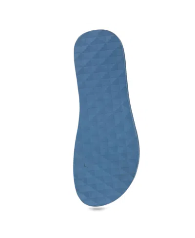 Aerosoles Women's Jace Round Toe Thong Sandals In Blue Jean