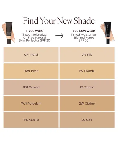 Laura Mercier Tinted Moisturizer Blurred Matte Oil Free Broad Spectrum Spf 30 In 0n Silk