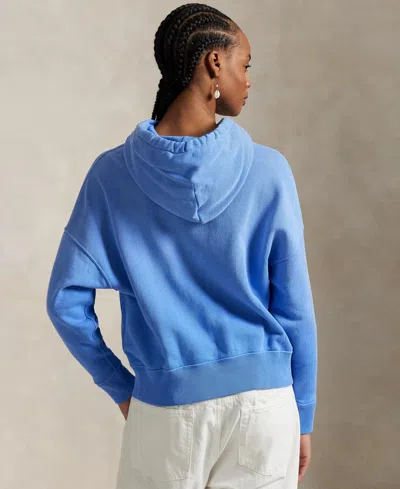 Polo Ralph Lauren Polo Bear Fleece Hoodie Clothing In Blue