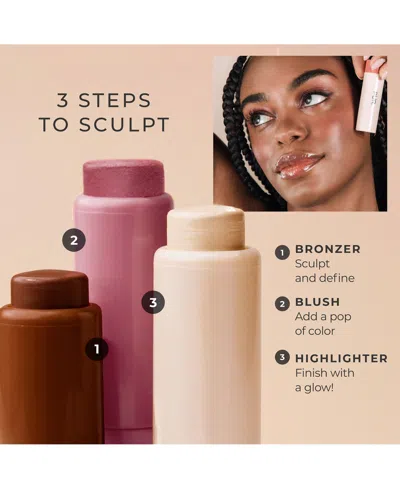 Pür Silky Tint Creamy Multitasking Stick With Peptides In Sparkling Ros