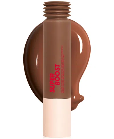 Make Up For Ever Super Boost Lightweight Moisturizing Skin Tint With Hyaluronic & Polyglutamic Acids, 1 Oz. In 14 - For Deeper Skin With Warm Undertone