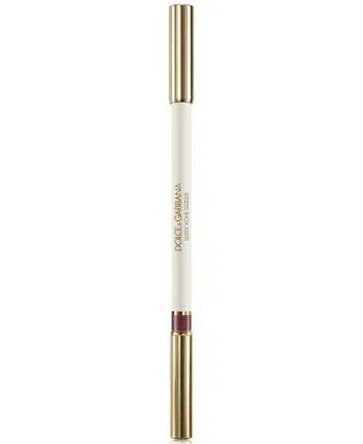 Dolce & Gabbana Sleek Kohl Glider In 03 Roaring Burgundy - Deep Warm Red
