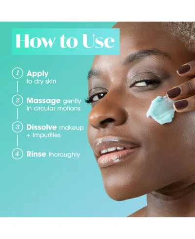 Sunday Riley Aquamarine Melt Hydrating Gel Balm Cleanser In Blue