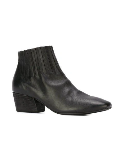 Shop Marsèll 'nero' Fringed Ankle Boots - Black