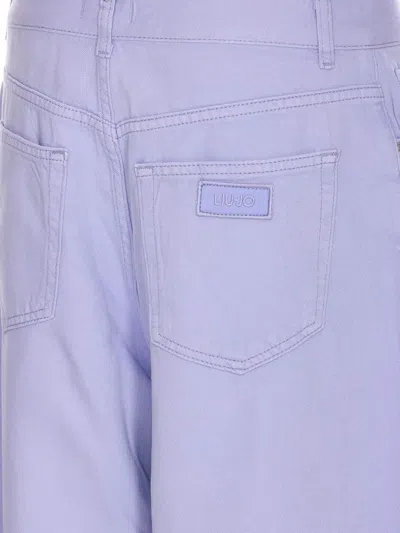 Liu •jo Liu Jo Jeans In Purple