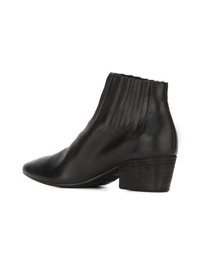 Shop Marsèll 'nero' Fringed Ankle Boots - Black