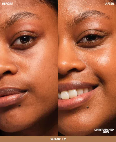 Make Up For Ever Super Boost Lightweight Moisturizing Skin Tint With Hyaluronic & Polyglutamic Acids, 1 Oz. In 12 - For Deep Skin With Warm Undertones