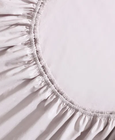 Calvin Klein Closeout!  Washed Cotton Percale 4-pc. Sheet Set, King In Petal Pink