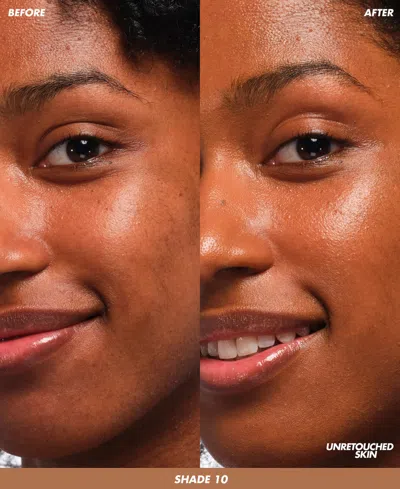 Make Up For Ever Super Boost Lightweight Moisturizing Skin Tint With Hyaluronic & Polyglutamic Acids, 1 Oz. In 10 - For Deep Tan Skin With Neutral Unde