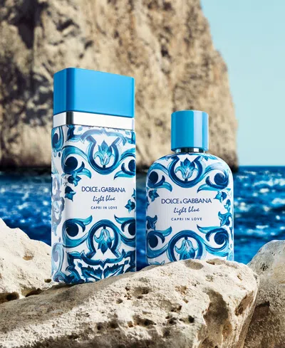 Dolce & Gabbana Light Blue Capri In Love Eau De Parfum 3.3 oz / 100 ml Eau De Parfum Spray In No Color
