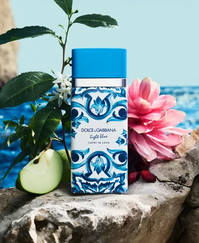 Dolce & Gabbana Light Blue Capri In Love Eau De Parfum 3.3 oz / 100 ml Eau De Parfum Spray In No Color