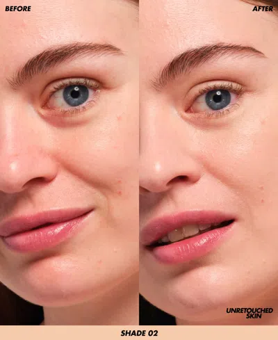 Make Up For Ever Super Boost Lightweight Moisturizing Skin Tint With Hyaluronic & Polyglutamic Acids, 1 Oz. In 02 - For Fair Skin With Warm Undertones