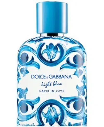 Dolce & Gabbana Mens Light Blue Capri In Love Eau De Parfum Fragrance Collection In No Color