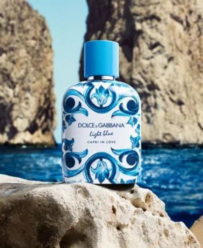 Dolce & Gabbana Mens Light Blue Capri In Love Eau De Parfum Fragrance Collection In No Color