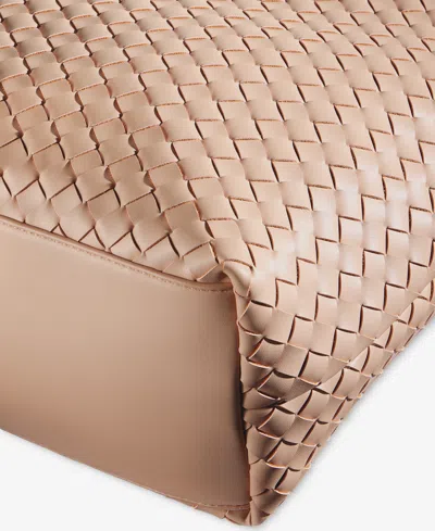 On 34th Extra-large Woven Tote, Exclusively At Macy's In Chai