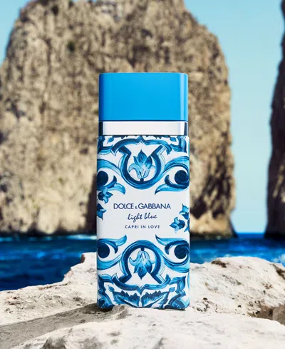 Dolce & Gabbana Light Blue Capri In Love Eau De Parfum 1.7 oz / 50 ml Eau De Parfum Spray In No Color