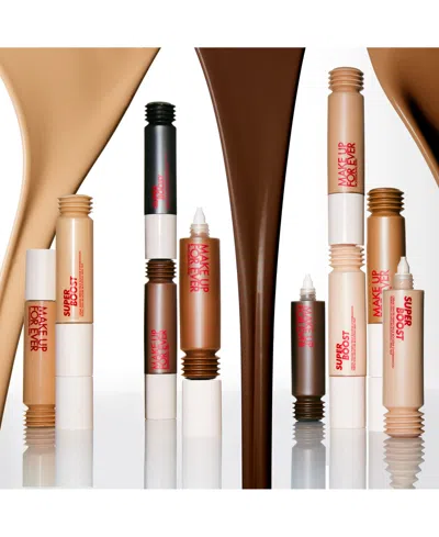 Make Up For Ever Super Boost Lightweight Moisturizing Skin Tint With Hyaluronic & Polyglutamic Acids, 1 Oz. In 01 - For Very Fair To Light Skin With Ne