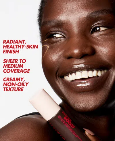 Make Up For Ever Super Boost Lightweight Moisturizing Skin Tint With Hyaluronic & Polyglutamic Acids, 1 Oz. In 01 - For Very Fair To Light Skin With Ne