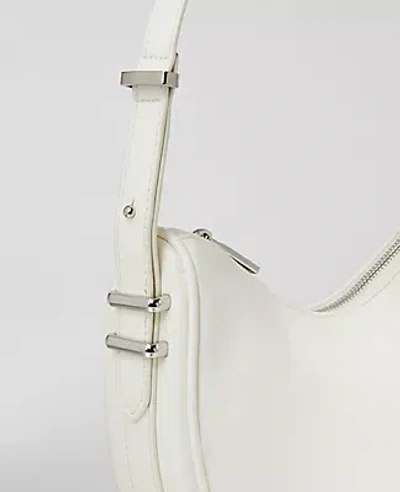 Ann Taylor Small Shoulder Bag In Winter White