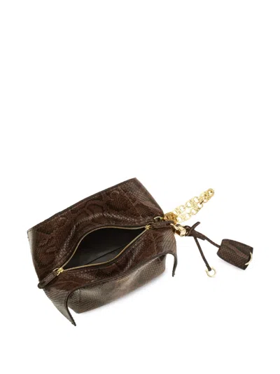 Ferragamo Foldable Clutch Bag In Multi