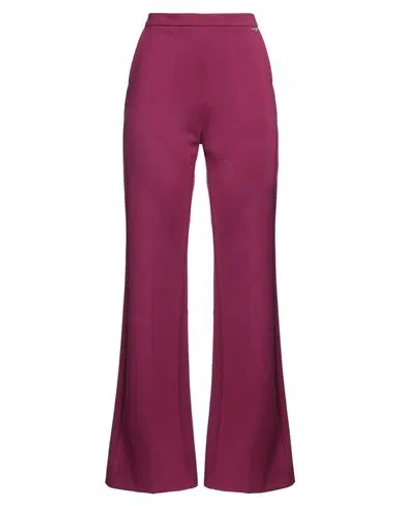 Sahoco Woman Pants Purple Size M Rayon, Polyamide, Elastane In Purple