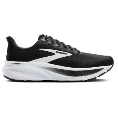Brooks Ghost 17 Lace-up Sneakers In Black