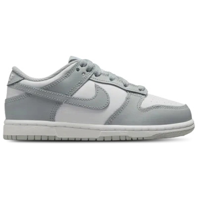 Nike Boys  Dunk Low In Light Smoke Grey/white/white