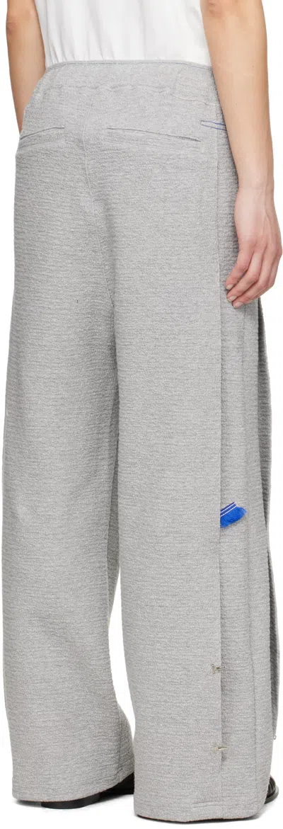 Ader Error Gray Realce Product. 86 Lounge Pants In Grey