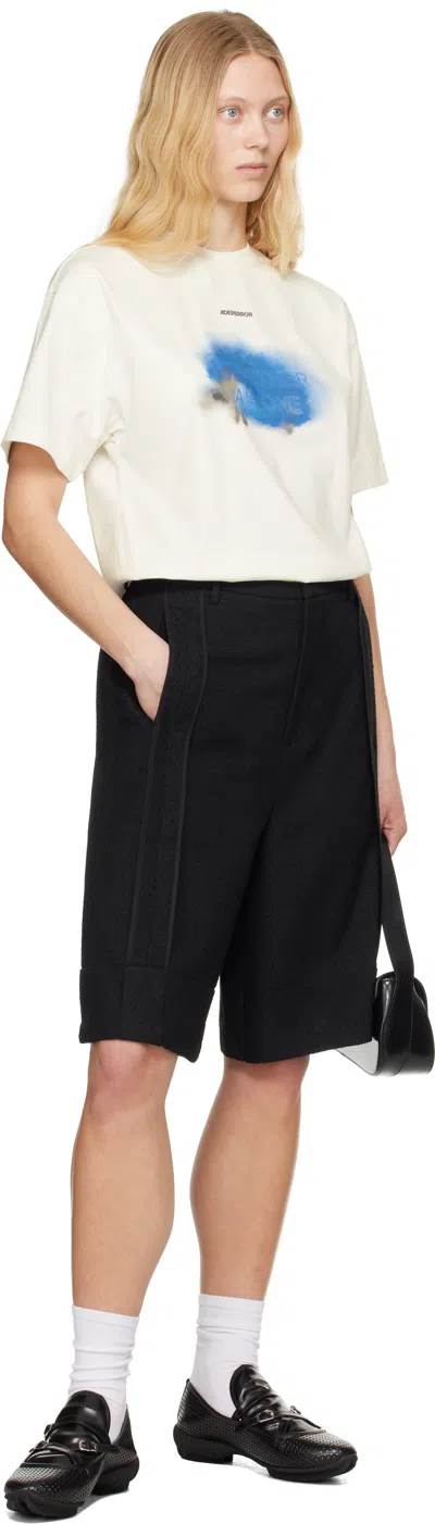 Ader Error Off-white 0106 T-shirt In Off White