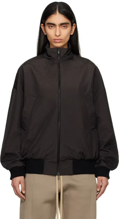 Fear Of God Black Textured Track Jacket
