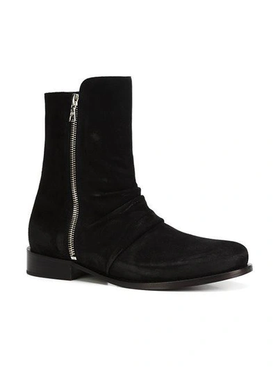 Shop Amiri 'stack' Stiefel - Schwarz In Black