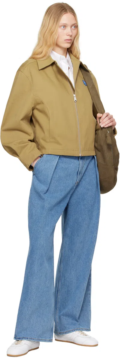 Ader Error Beige Sig; Bl Tag 01 Jacket In Beige