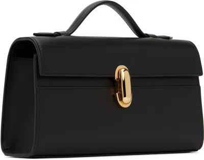 Savette Tote Symmetry Pochette Mit Leder In 001 Black