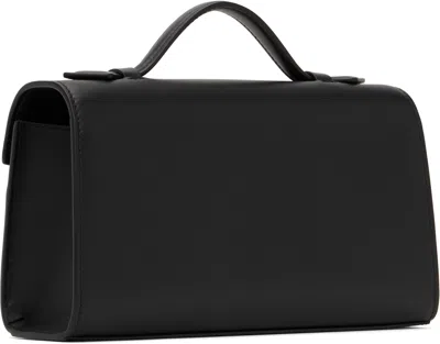 Savette Tote Symmetry Pochette Mit Leder In 001 Black