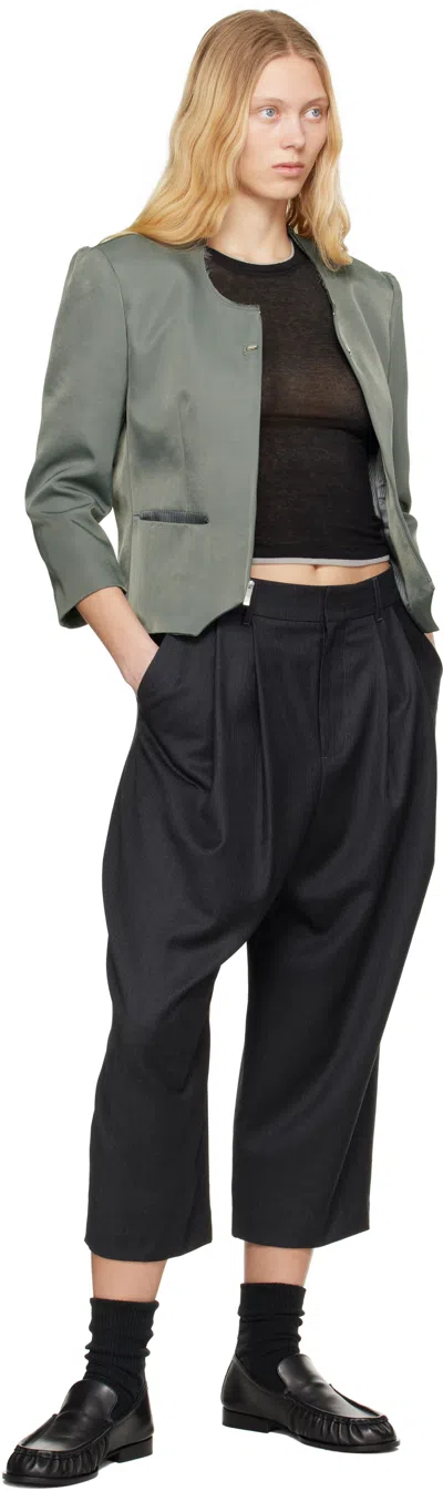 Ader Error Gray Product. 3 Blazer In Charcoal