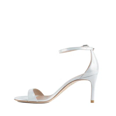 Stuart Weitzman Nudist Ii Sandal 75 In White