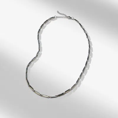 M.m.lafleur The Una Necklace In Silver
