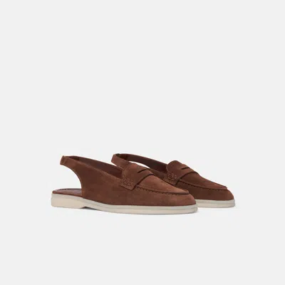 Scarosso Leila Loafers In Brown