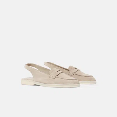 Scarosso Leila Loafers In Neutral