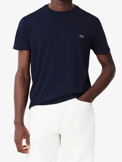 Lacoste Pima Cotton T-shirt In White