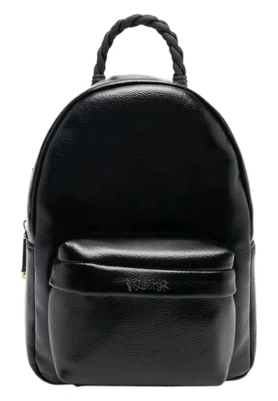 Disclaimer Backpack Woman  Ecopelle In Black