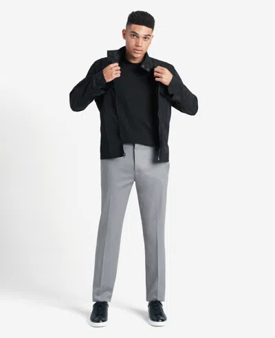 Reaction Kenneth Cole Slim-fit Stretch Dress Pant In Heather Grey