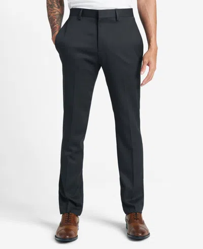 Reaction Kenneth Cole Slim-fit Stretch Dress Pant In Charcoal