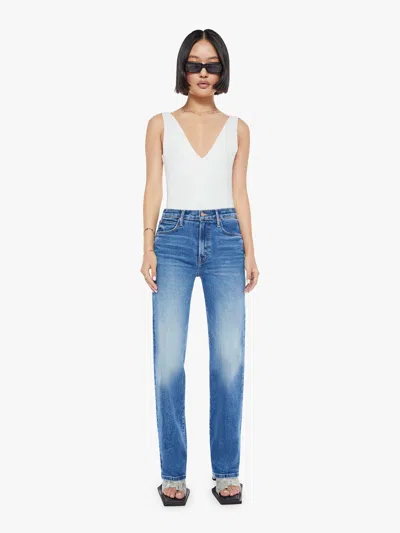 Mother Petites The Lil Kick It Jeans In Bitchin In Multi