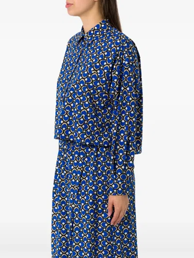 Max Mara Ragtime Shirt In 蓝色