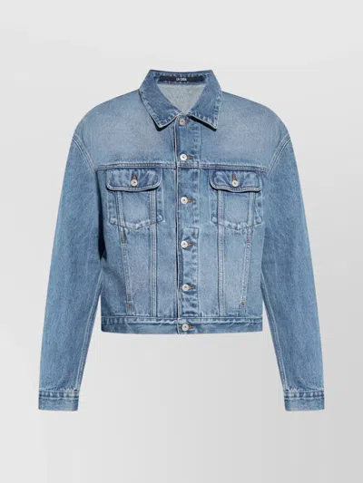 Jacquemus Blue Classic Collar Denim Jacket