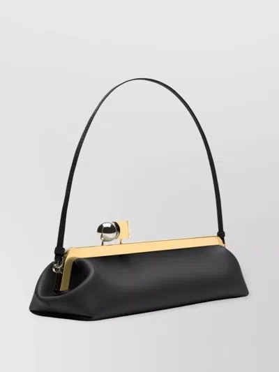 Jacquemus Rectangular Silhouette Clutch Bag With Top Handle